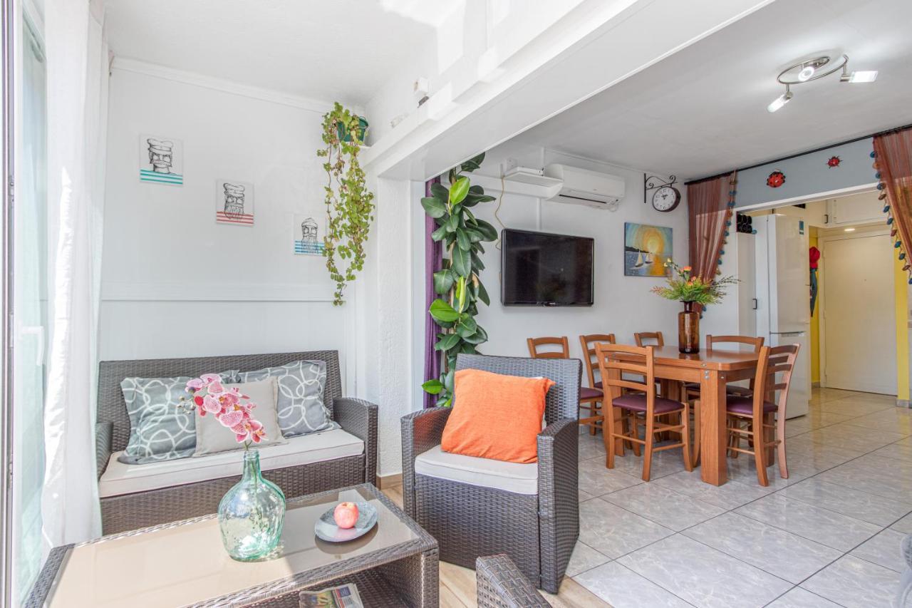Ferienwohnung Sand1-Apartamento En La Playa, Centrico, Parking Y Clima Roses Exterior foto